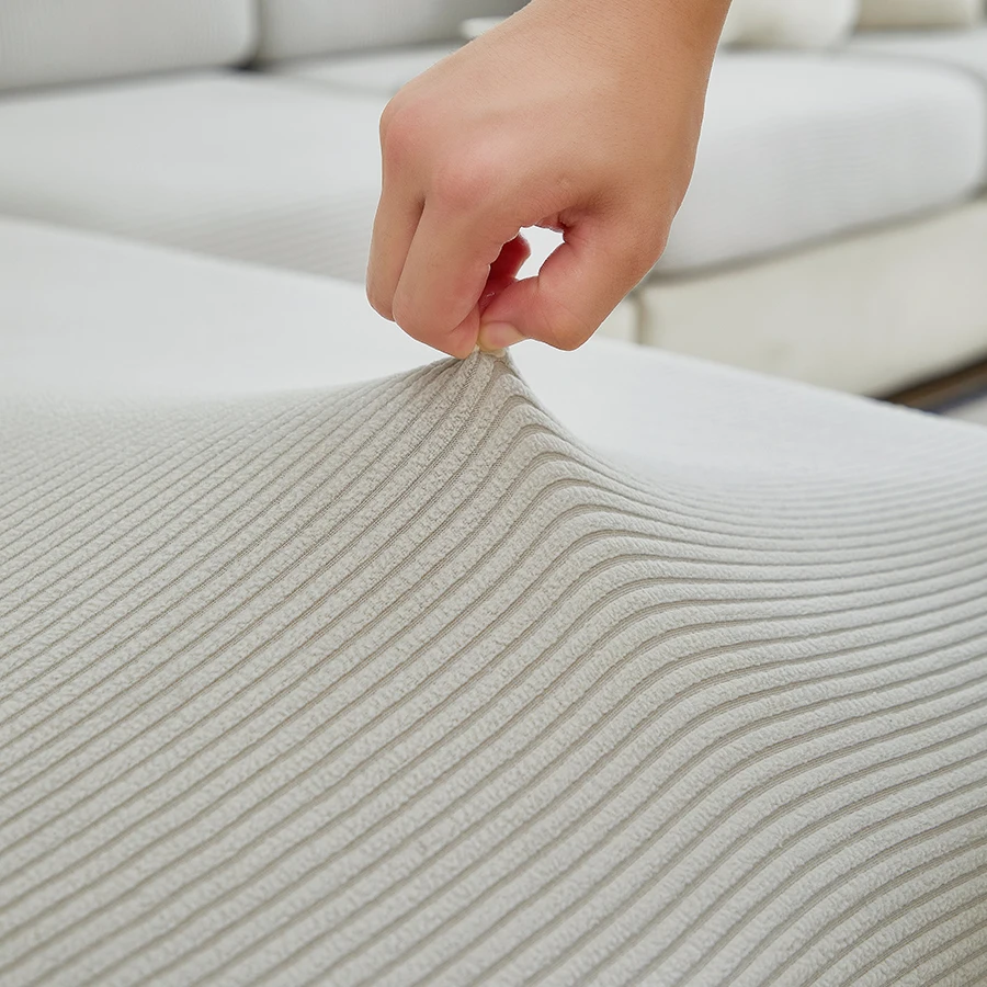 Four-season universal new solid color sofa hats jacquard all-inclusive sofa cushion covers non-slip breathable sofa hats wholesa 6