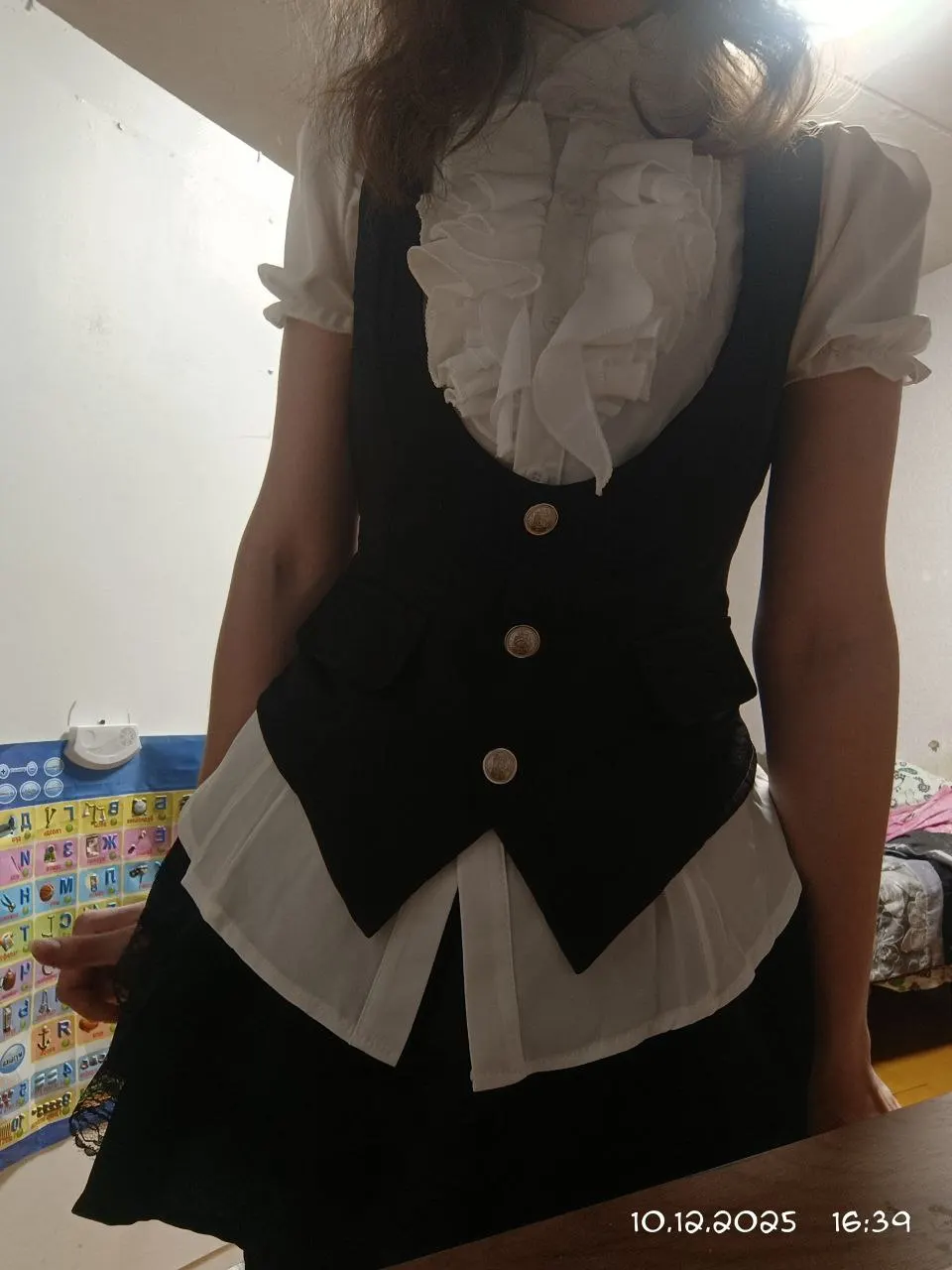 Preppy Style Dress Set - Ouji Aesthetic photo review