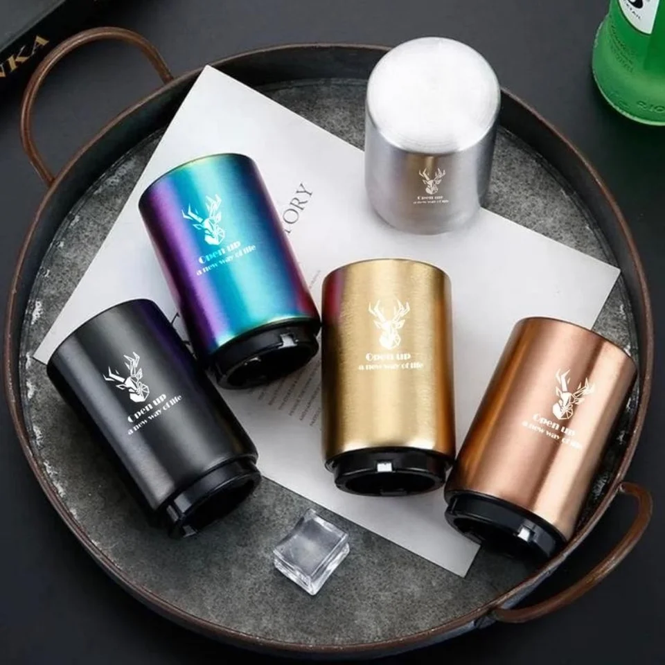 Multi Color Stainless Steel Automatic Beer Bottle Opener