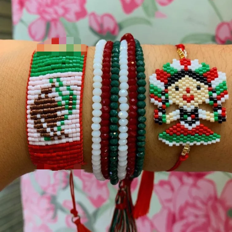 Handmade Miyuki Mexican Bracelet Charms For Women Friends Beaded Jewelry  From Dresslikes, $20.21