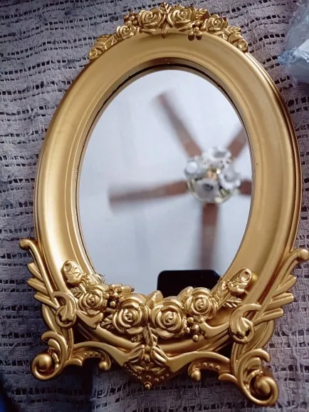 Rustic French Mirror, customer photo