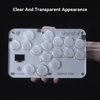 Haute42 Fighting Stick Mini Hitbox Leverless Controller For PC/PS4/PS5/Switch Joystick Arcade Hitbox Controller Keyboard Gaming - Image 6