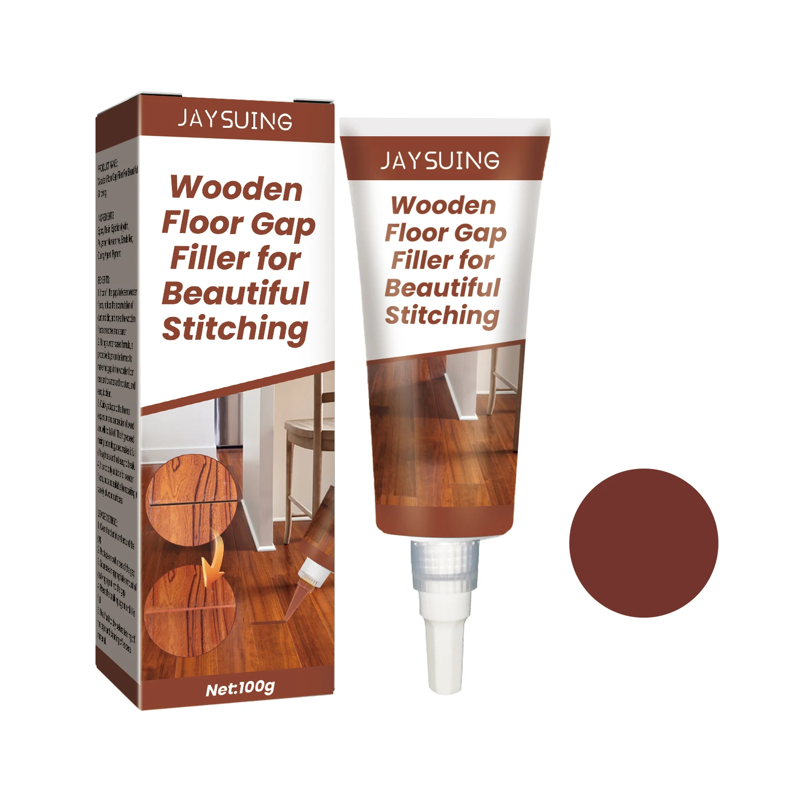 Wooden Floor Gap Filler Waterproof Polishing Repair Waxing Agent