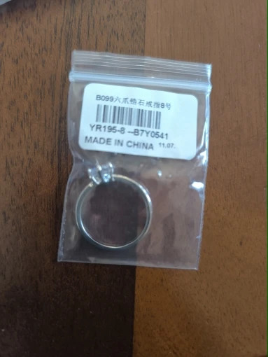 Elegant Classic Real 925 Sterling Silver Ring photo review