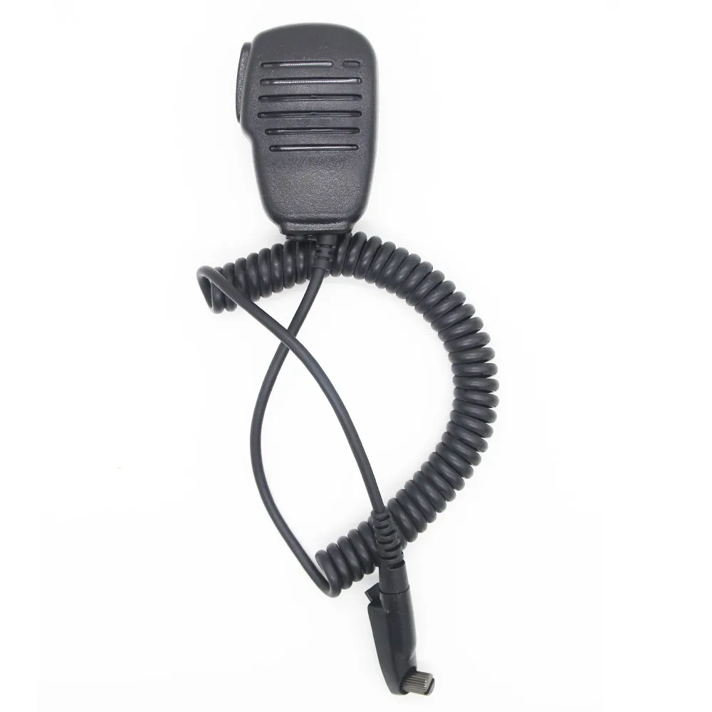 Stone Mi Hand Mi Microphone PTT Hand Mike Standard Walkie-Talkie Speaker Microphone for GP328Plus GP344 GP388 Plus GP366R Radio