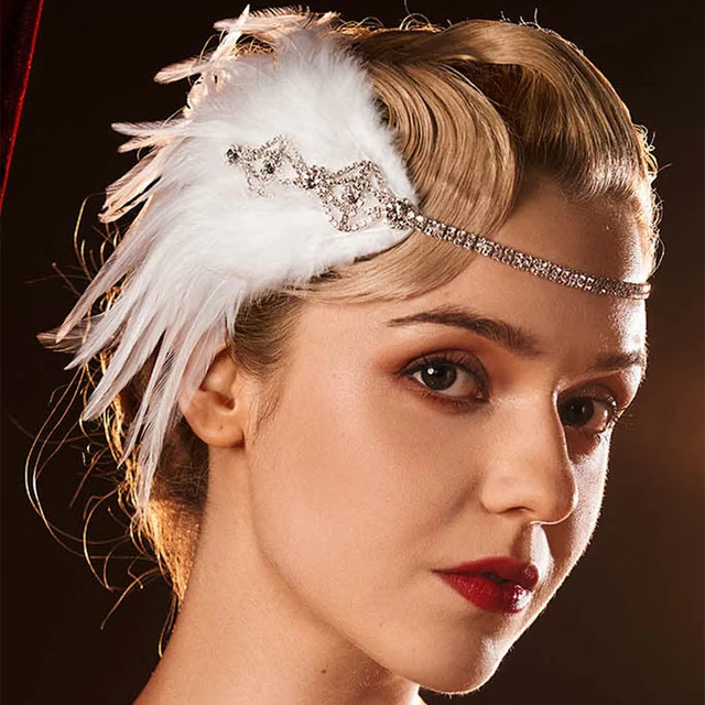 Yeetfub 1920s Headpiece For WomenFascinators For Women Women 1920s