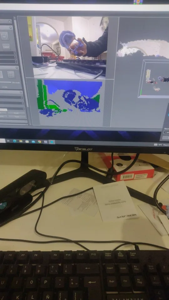 Scanner 3D PrimeSense Carmine 1.09 - Portée Courte, Résolution VGA 640x480 - Neuf Dans Sa Boîte, Interface USB 2.0