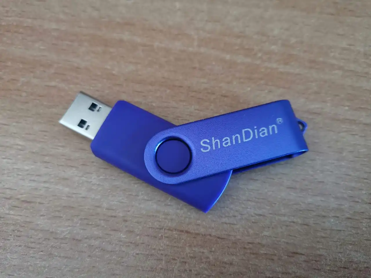 SHANDIAN Rotation USB Flash Drive Metal Pen Drive 128GB Usb Stick 3. 0 Pendrive 64GB 32GB 16GB 8GB 4GB High Speed Flash Drive