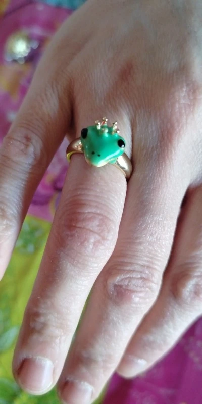 Crown Frog Ring photo review