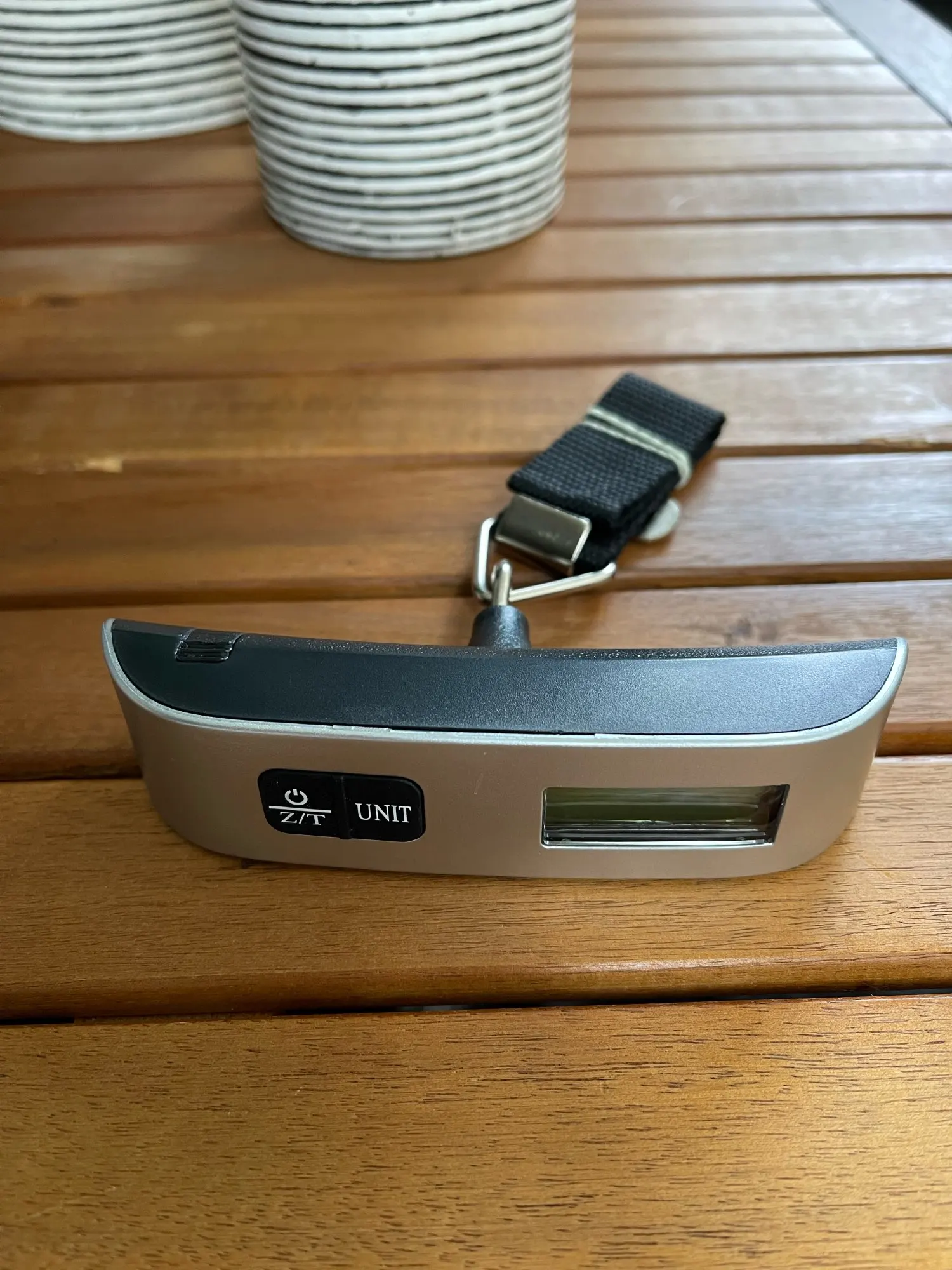 50kg/110lb Scale Portable Digital Luggage Weight Scale LCD Display photo review