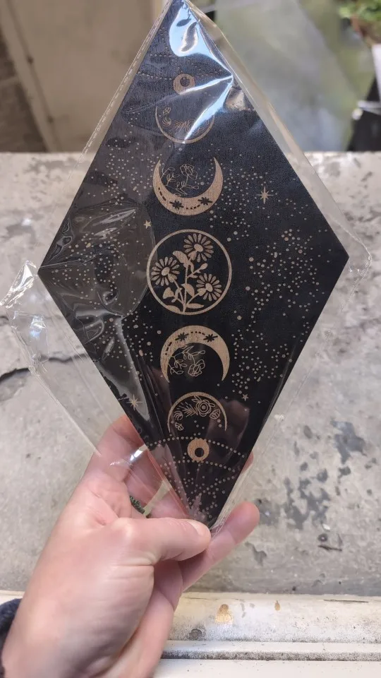 Moon Phase Wall Decor, customer photo