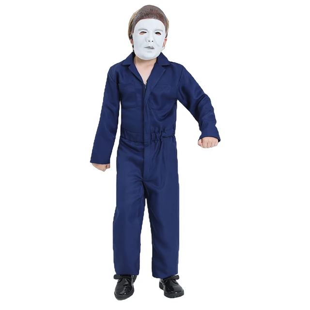 Halloween Michael Myers Scary Cosplay Costume For Boys