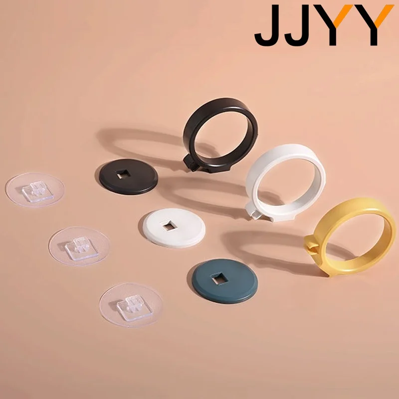JJYY High Quality Wall-mounted Hair Dryer Rack Bathroom Wall Hanging Hair Dryer Frame Bathroom Supplies 5