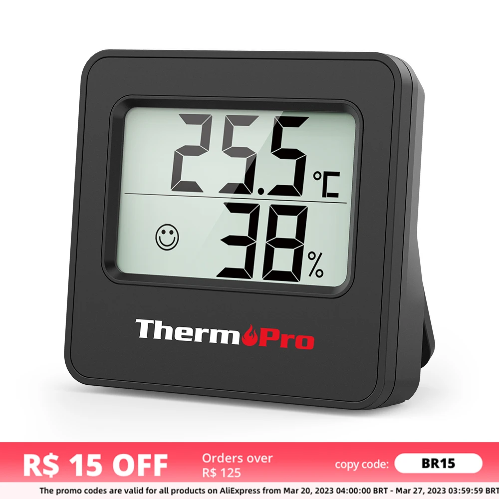 ThermoPro TP200B 150M Remote Range Wireless Digital Indoor Outdoor  Household Thermometer For Home Temperature Monitor