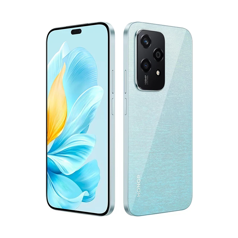 New Global Version HONOR 200 Lite 5G Smartphone MediaTek Dimensity 6080 108MP Camera 4500mAh Battery 6.7" AMOLED Display NFC 1