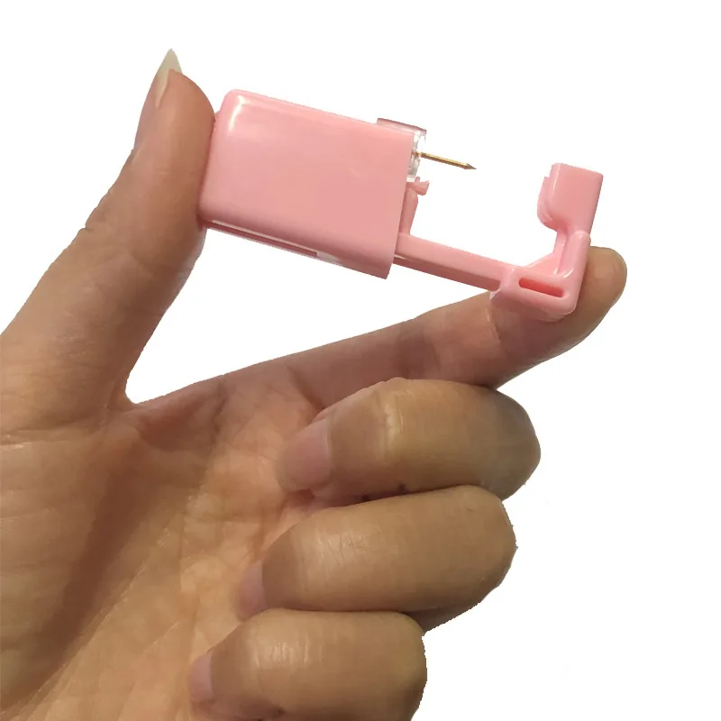 Disposable Self Nose Piercing Gun Self Nose Piercing Gun Kit Safety Kit Tool