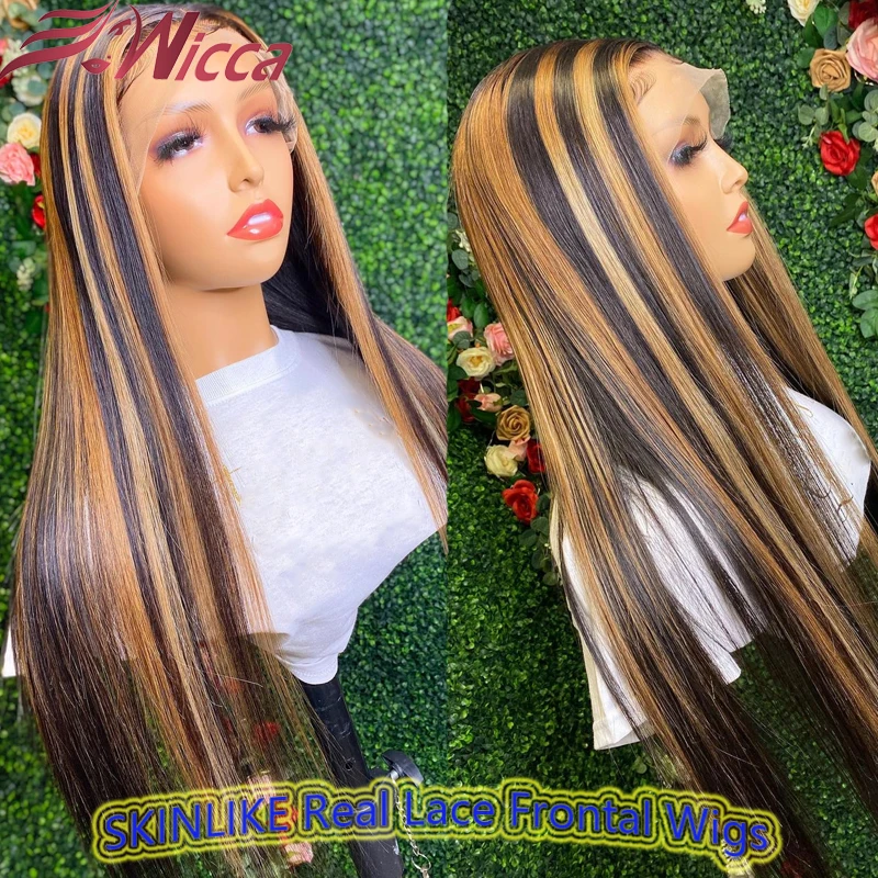 

180% HD Transparent 13x6 Lace Front Human Hair Wigs Pre Plucked Brazilian Straight Lace Frontal Wigs Remy 5x5 Lace Closure Wig