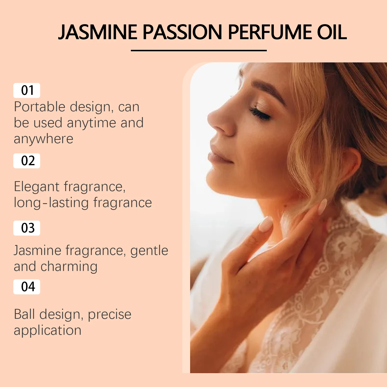 Roxelis Jasmine Eau De Cologne Long Lasting Charming Fragrance_voghion.com