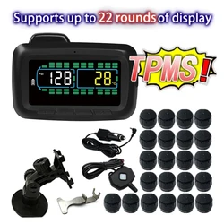 Tire Pressure Monitoring System TPMS External Waterproof Sensor Tire Pressure Real Time Trailer Truck Car Alarm Monitor System