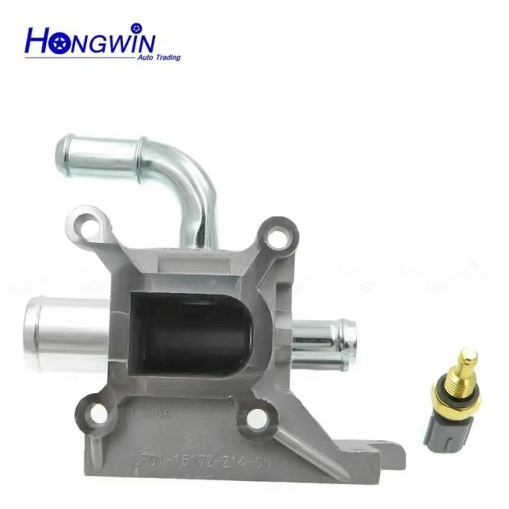 Toma De Agua Ford Ecosport 2004-2012 2.0 Water Outlet Engine Coolant  Thermostat Housing + Sensor Lf01-1517z-z14-cn, Lf01-1517z - Thermostats &  Parts - AliExpress