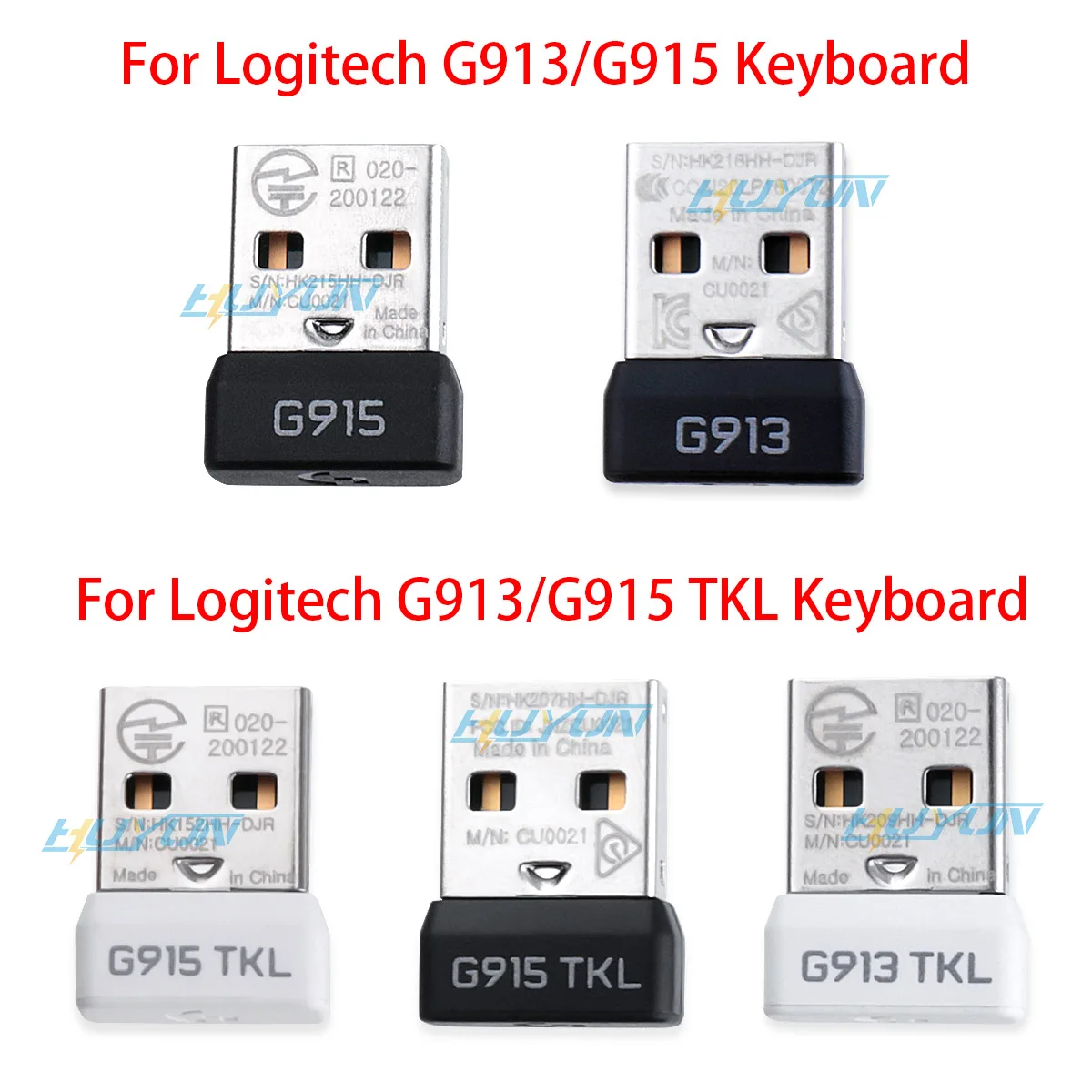 Logitech G913/G915/G913 Tkl/G915 Tkl Ricevitore Wireless Usb Tastiera Meccanica Rgb