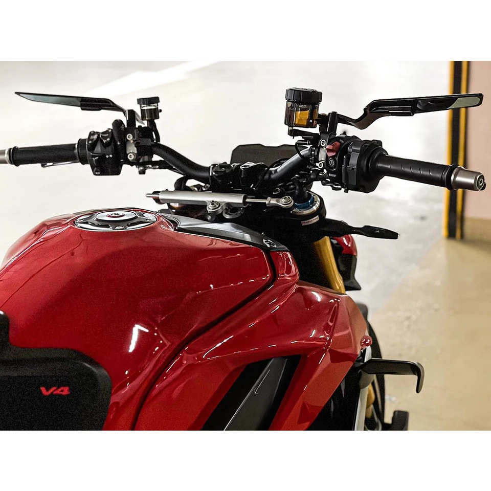 ドゥカティ ストリートファイター V4 バイク用バックミラーLED 【公式