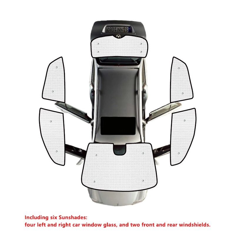 Parasole Auto Per OPEL Grandland X/Mokka X/Zafira C - Pieghevole, Protezione UV E Privacy - Foto 7