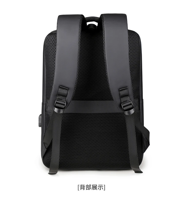 Minimalist Business Waterproof Backpack Unisex USB Charging Large Capacity Laptop Bag Multifunctional Stylish Travel Backpack Sc
