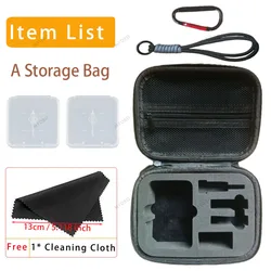 Compact Protective Carrying Case for Action Camera Accessories