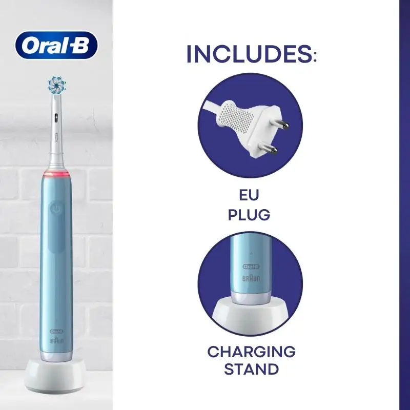 Oral-B Pro 3 3000 Cross Action Electric Toothbrush - Black