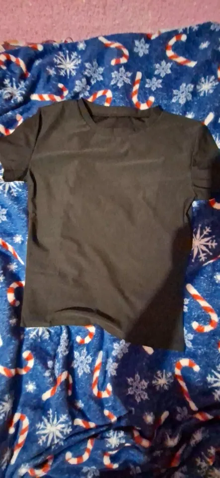 Luxe Polyester O-Neck Tee - Slim Fit Summer Essential photo review