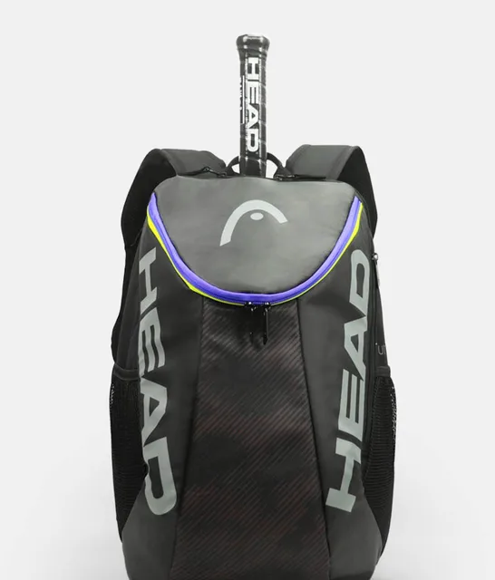 Borsa Tennis Con Scomparto Racchette E Scarpe - Zaino Multiuso Per Sport - Foto 2