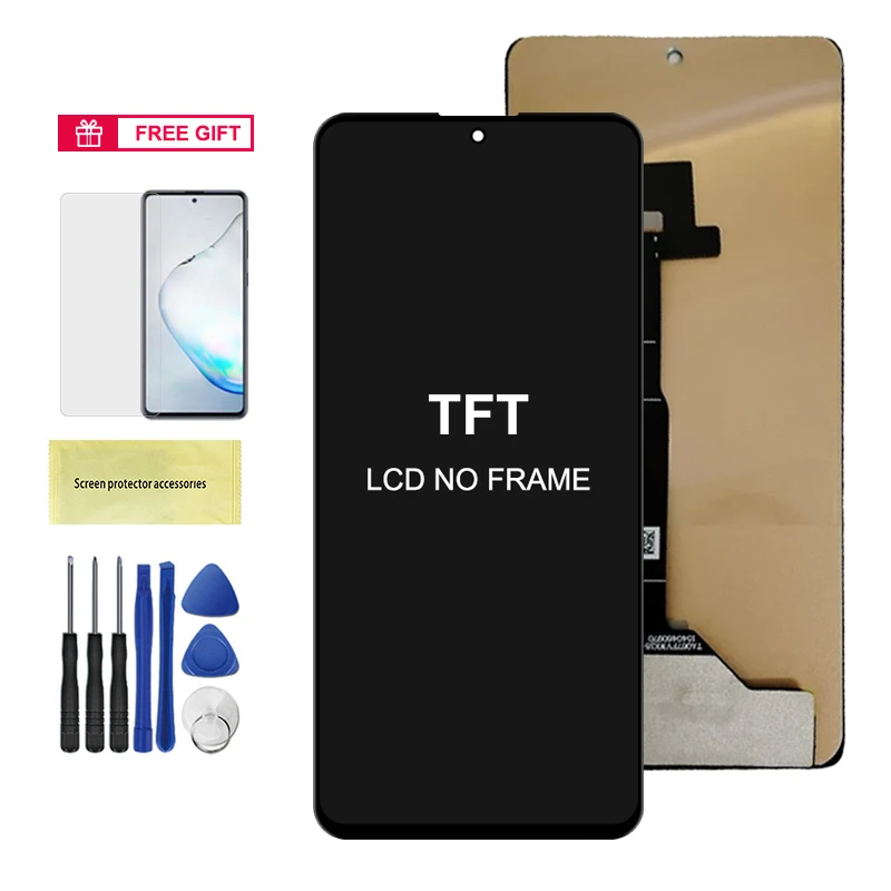 ARSSLY LCD Schermo per Xiaomi Redmi Note 13 PRO 4G LCD Display per Redmi Note13 PRO 4G 23117RA68G 2312FPCA6G Display Touch Screen Digitizer Ricambio Assembly + Riparazione Kit (Nero, 6.67
