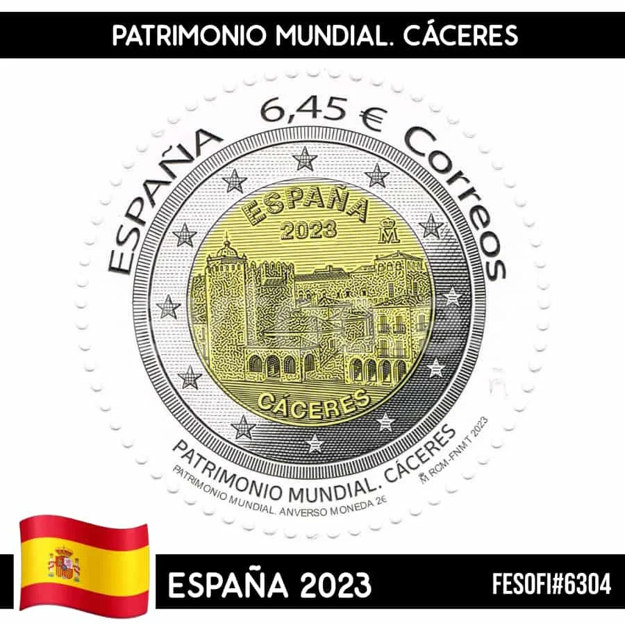 B0827S # Spagna 2023. World Heritage. Ceres (Mnh) Fe #6304