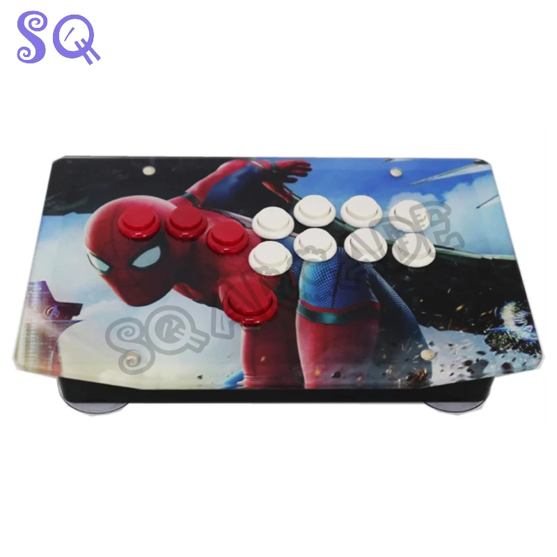 RAC-J500B All Buttons Hitbox Style Arcade Joystick Fight Stick Game Controller Arcade Panel For PC USB button triggers equipment pubg mobile phone joystick gamepad mobile game controller