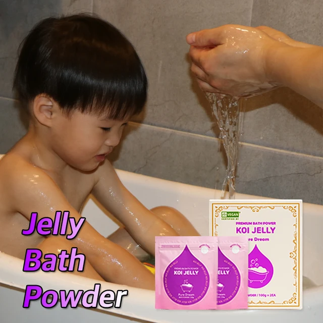 젤리 입욕제 슬라임, 즐거운 목욕의 비결