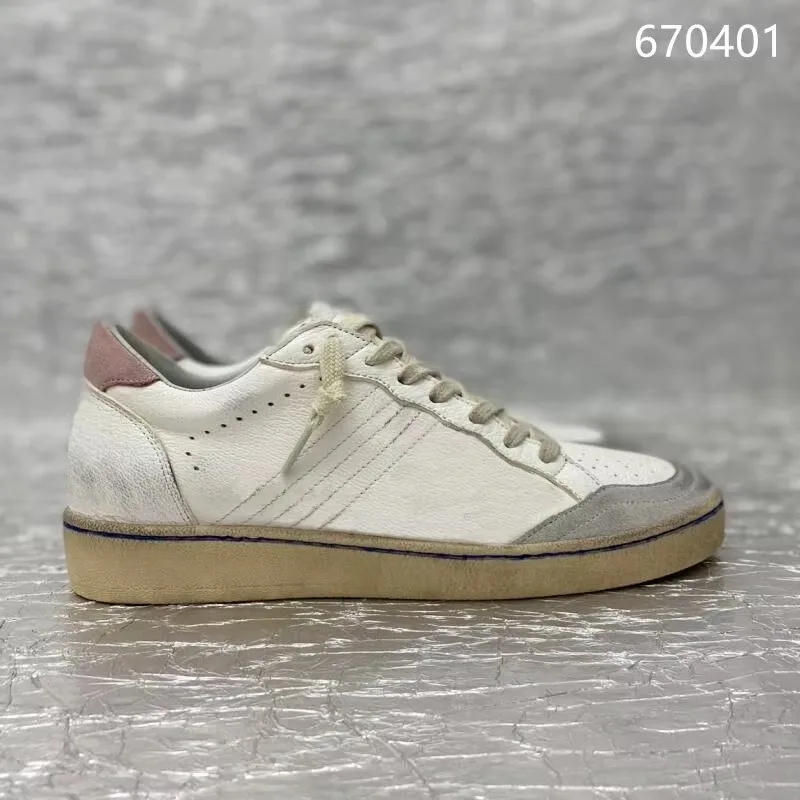 Real Leather GOLDEN Classical Shoes Designer Women&Men GOOSE Sneakers Silver Glitter Suede Nappa Leather Graffiti Style Shoe 6