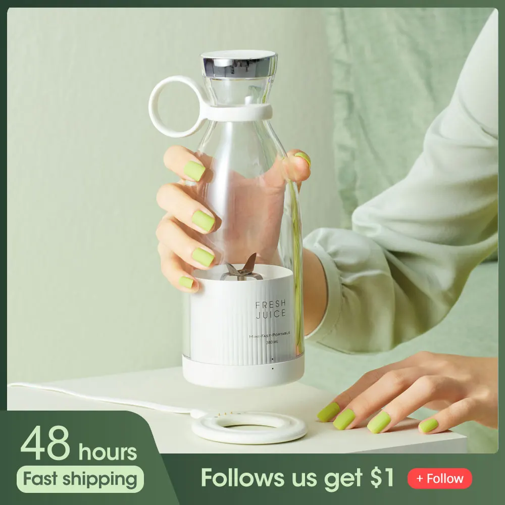 

Portable Electric Juicer Blender Usb Mini Fruit Mixers Juicers Fruit Extractors Food Milkshake Multifunction Juice Maker Machine