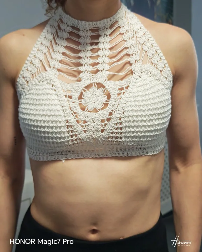 TODOBLACK Spaghetti Strap Backless Bandage Tank Top photo review