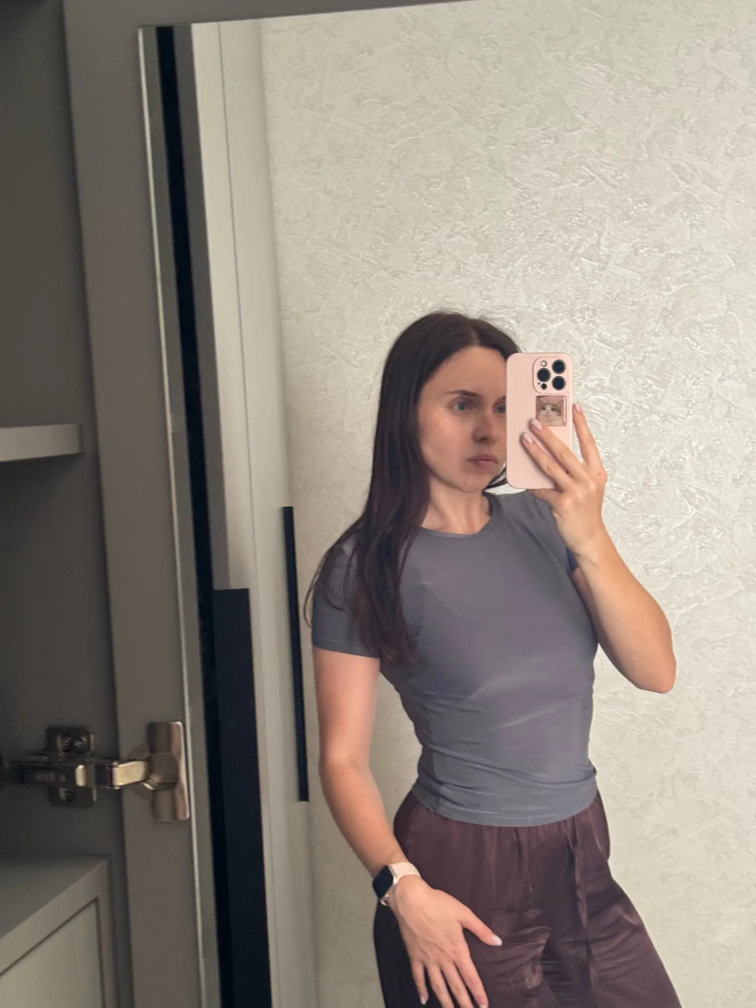 Luxe Polyester O-Neck Tee - Slim Fit Summer Essential photo review