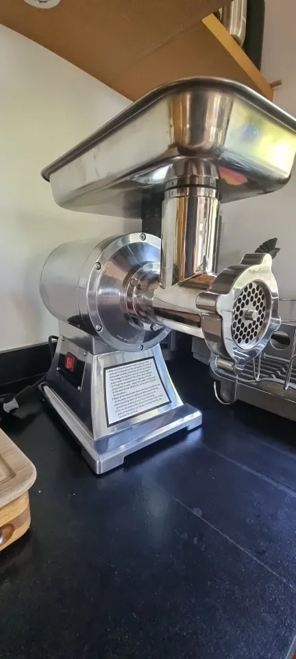 SucceBuy 1100W Electric Meat Mincer Mini Portable Chopper Blender Food Processors Grinder Tools Crusher for Home Commercial photo review