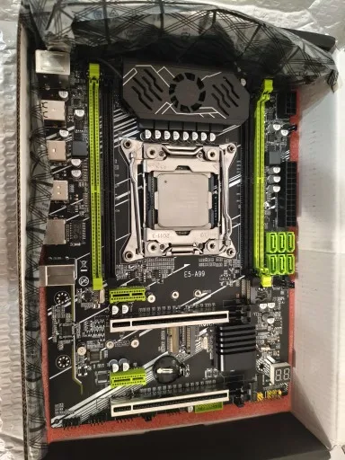 【たいが】 Qiyida x99 conjunto de placa-mãe lga 2011-3 xeon e5 2690 v4