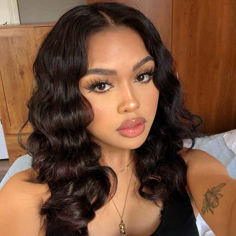 Brazilian Natural Wave Human Hair 2 Bundles Human Hair Wave Bundles Natural Extensions For Women Virgin Remy