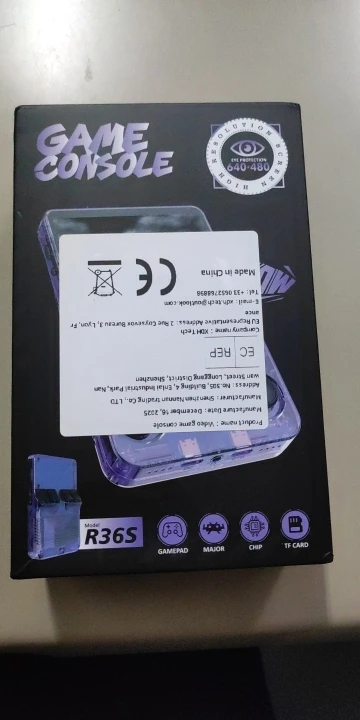 Consola de videojuegos portátil Retro R36S, pantalla IPS de 3,5 pulgadas, juegos precargados de 128GB, reproductor de bolsillo portátil, sistema Linux photo review