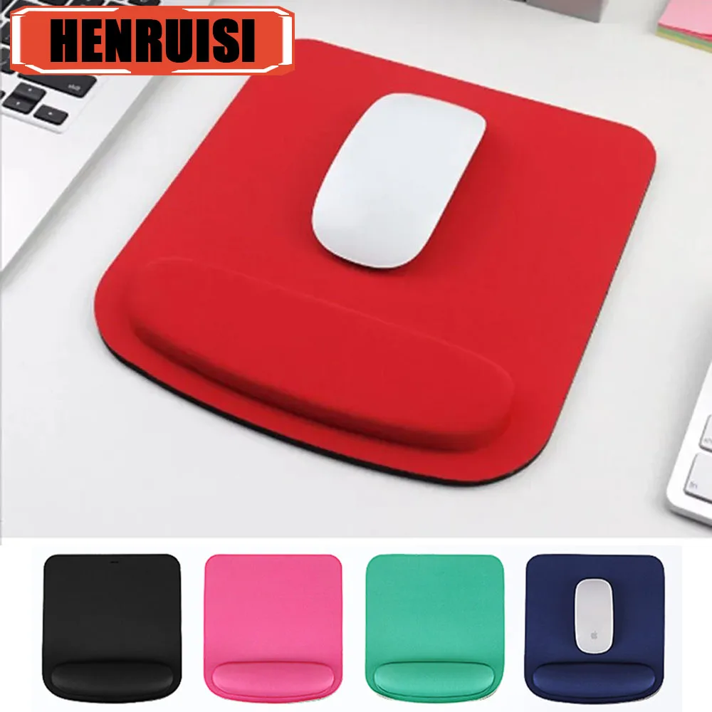 Mouse Pad Wrist Pad Colorful Wrist Mouse Pad Large Thickened Non Slip Learning And Office EVA Wrist Pad