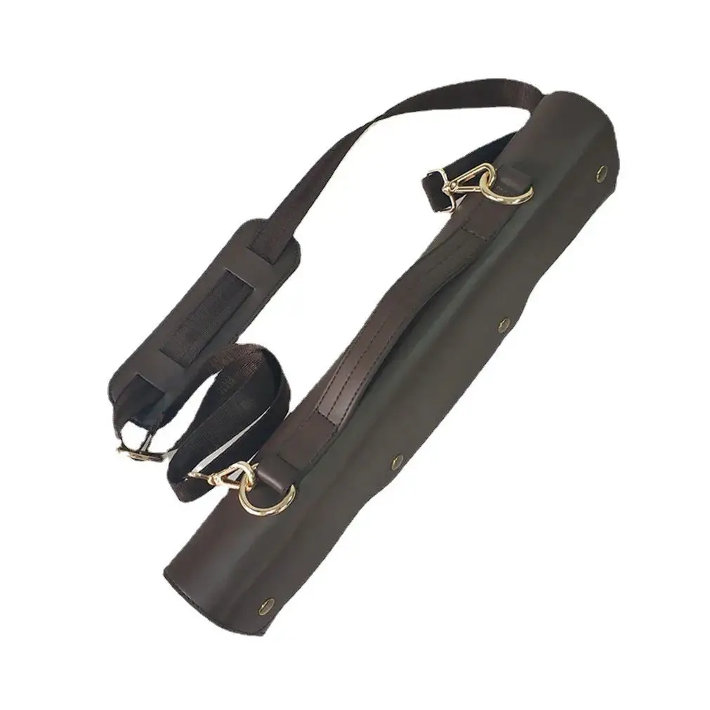 Flute Case Handbag Storage Bag Musical Synthetic Leather Lightweight Concert Shoulder Strap Exterior Pocket Accessories