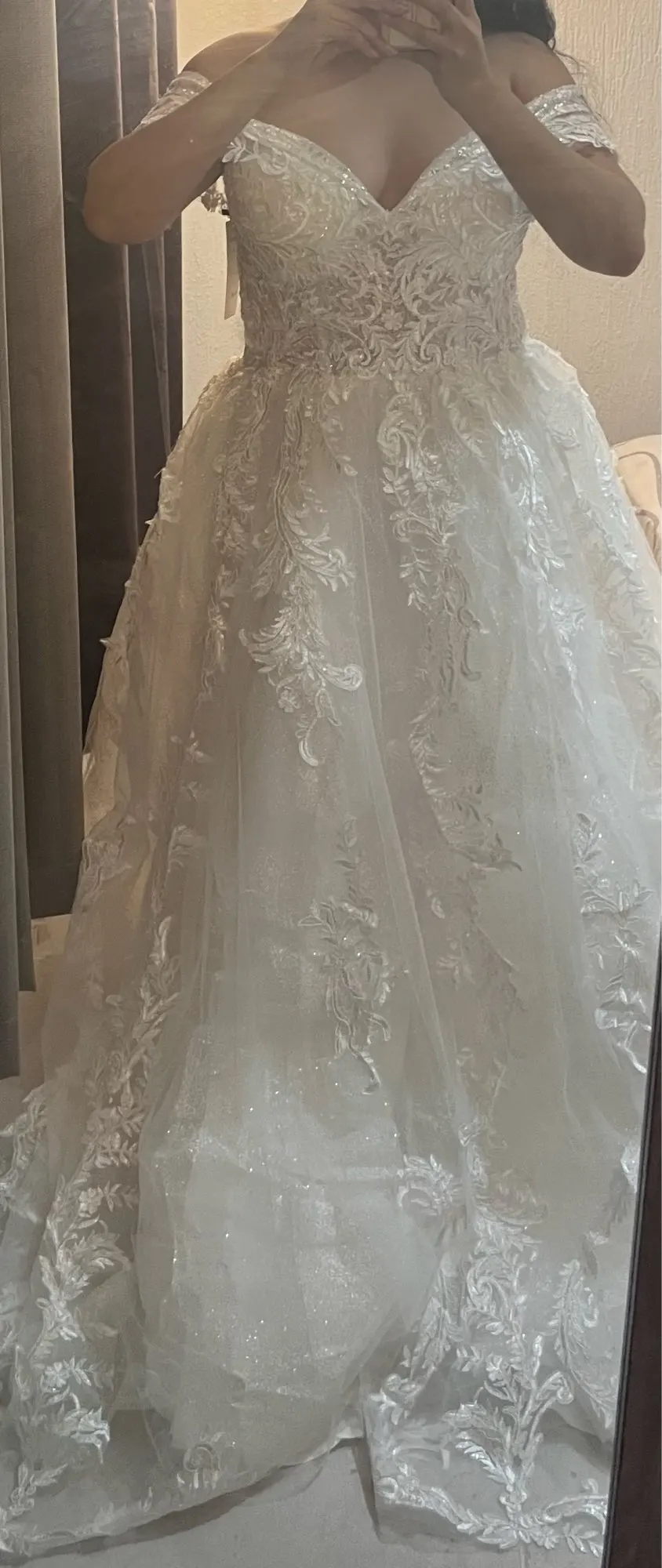 Chic robe de mariée bohème photo review