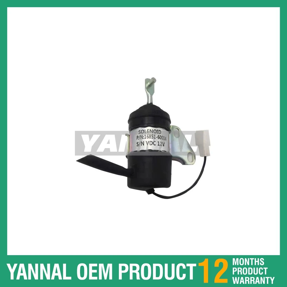 

For Bobcat 316 319 320 321 E08 E10 E14 MT50 MT52 Shutoff Fuel Solenoid 6670776