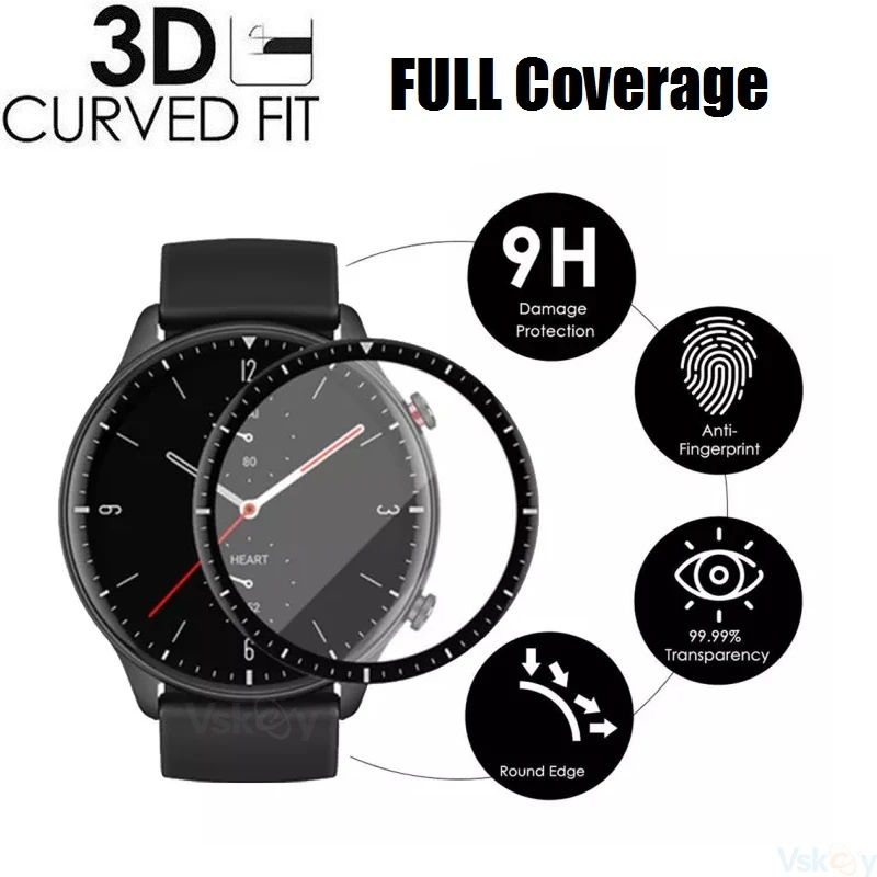 2PCS 5PCS 3D Ʈ Ʈ ġ ȭ ȣ Amazfit GTR 3 Pro ü Ŀ ȣ ʸ Amazfit GTR2 2E eSIM