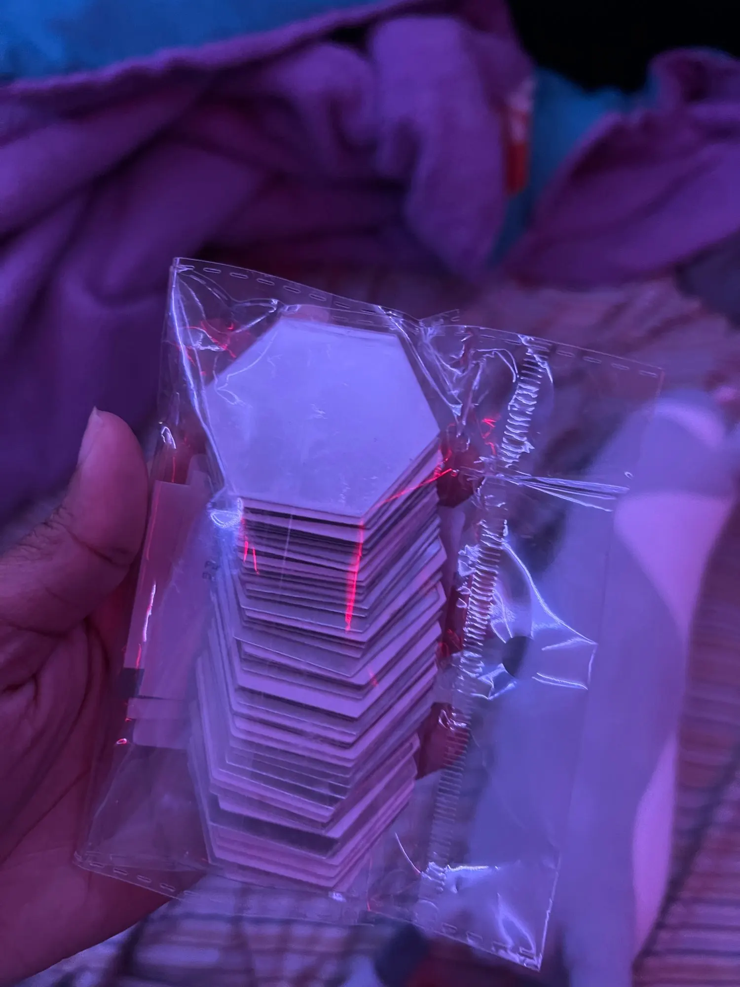 Autocollant mural miroir 45 pièces, autocollant d'art mural hexagonal, autocollant de carreaux décoratifs ménagers DIY photo review